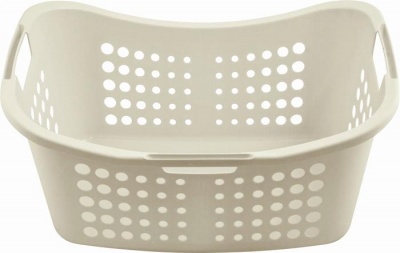 Ruháskosár, 50 l, CURVER "Viktor", krém