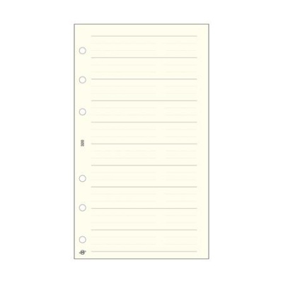 Kalendárium betét, telefon bianco, "L", SATURNUS, chamois