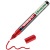 Lakkmarker, 1-2 mm, EDDING "51", piros